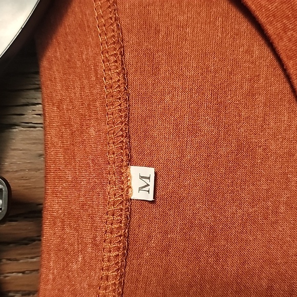 Fall t shirt, thankful, grateful, and blessed burst brown size Medium - Picture 2 of 5